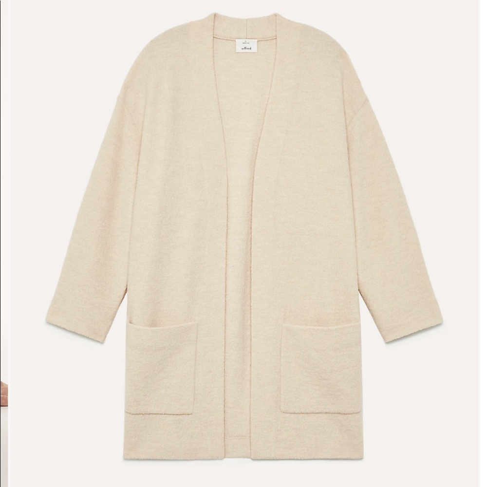 Aritzia Wilfred Brullon Sweater XXS - Heather Bone
